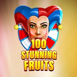 100 Stunning Fruits slot logo by SYNOT Games at Playjonny Casino