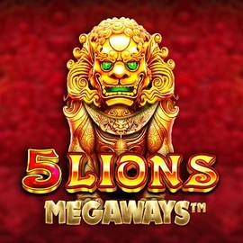 Slots logo of 5 Lions Megaways from Pragmatic Play at Playjonny Casino