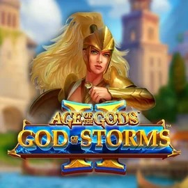Age Of The Gods: God Of Storms 2 slot visual from Playtech available on play-jonny-casino.eu