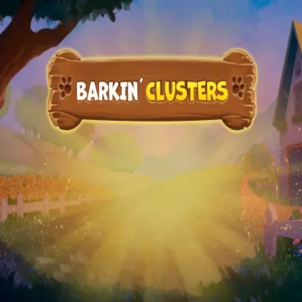 Barkin Clusters slot logo by Greentube at Playjonny Casino