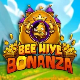 Slots logo of Bee Hive Bonanza from NetEnt at Playjonny Casino