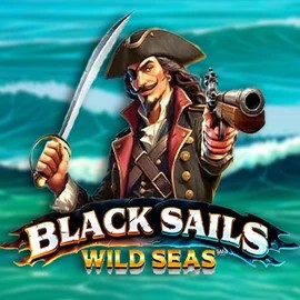 Slots logo of Black Sails Wild Seas from Infinity Dragon Studios at Playjonny Casino