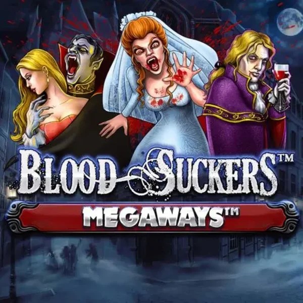 Blood Suckers Megaways logo – Slots by Red Tiger Gaming at Playjonny Casino