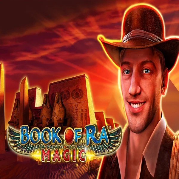 Book of Ra Magic casino game by Greentube – featured logo at Playjonny Casino