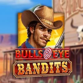 Bulls Eye Bandits slot logo by Origins at Playjonny Casino