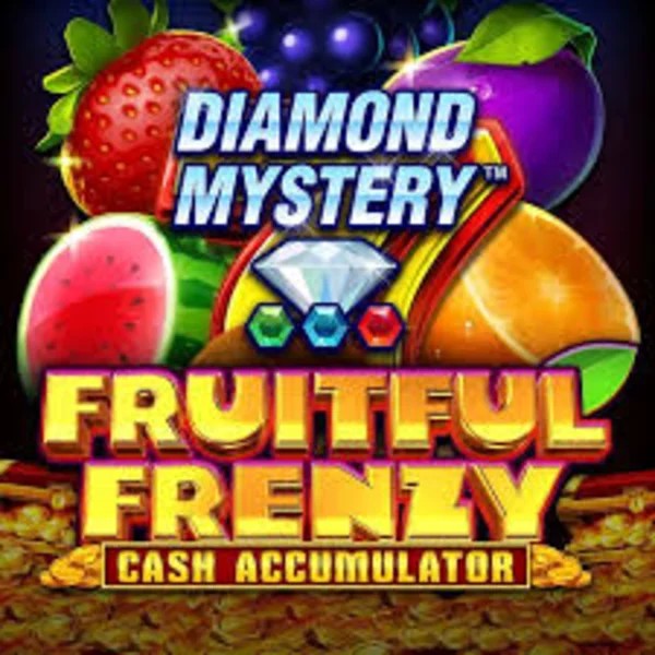 Diamond Mystery Fruitful Frenzy Cash Accumulator by Greentube, showcased at play-jonny-casino.eu – game logo