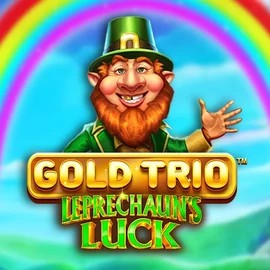 Gold Trio Leprechaun's Luck logo by Playtech Playjonny Casino