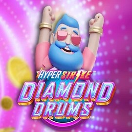 Hyper Strike Diamond Drums online game logo by Gameburger Studios on play-jonny-casino.eu
