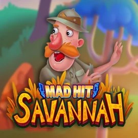 Mad Hit Savannah logo by RubyPlay Playjonny Casino
