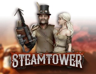 Steam Tower Slot logo by NetEnt Playjonny Casino