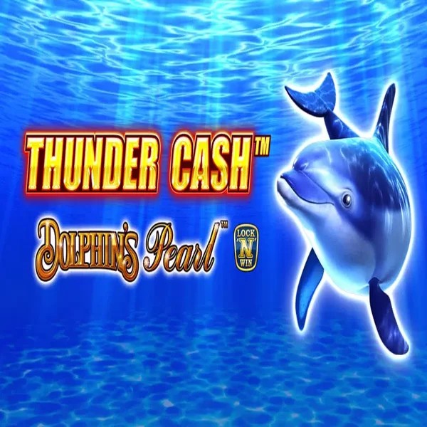 Thunder Cash Dolphins Pearl logo by Novomatic at Playjonny Casino