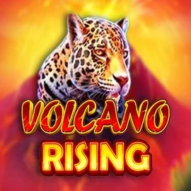 Volcano Rising logo by RubyPlay at Playjonny Casino