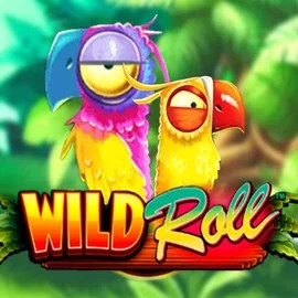 Wild Roll slot logo by Playtech at Playjonny Casino